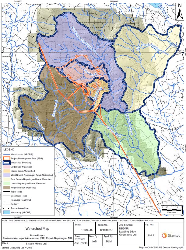 Figure 5.1: Watershed Map