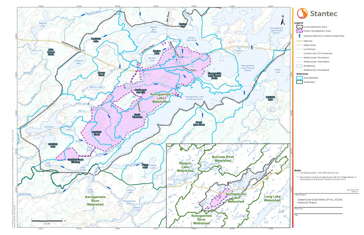 Figure 11: Subwatershed map