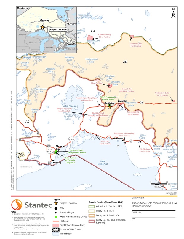 Figure 12 - Aboriginal community locations