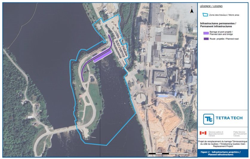 The Designated Project area covers approximately 14.5 hectares and includes permanent infrastructure area as well as a work area.