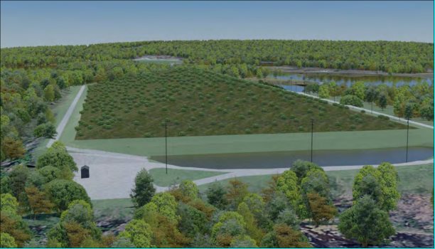 Figure 4: Digital Rendering of the Proposed Final Containment Cell